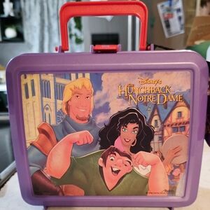Disney Hunchback of Notre Dame Purple Lunchbox